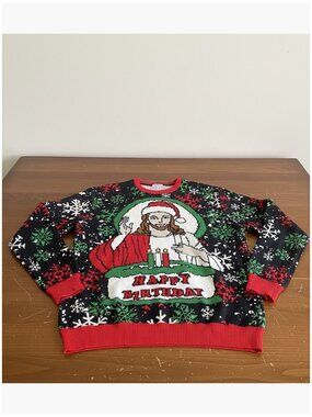 Long Sleeve Ugly Sweatshirt Costume for Party